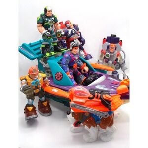 Fisher Price Rescue Heroes Lot Action Figures vintage